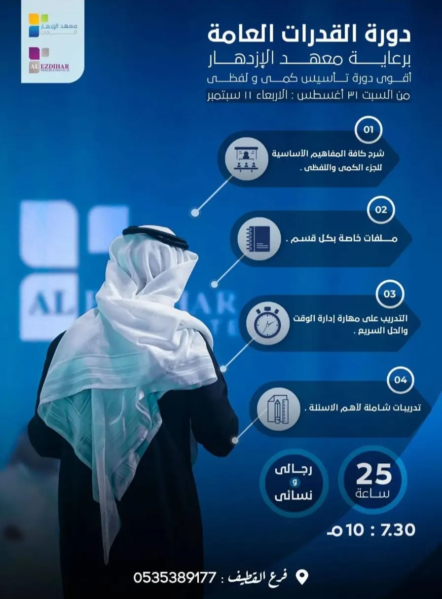 في معهد الازدهار للغات.. بدء التسجيل في أقوى دورة تأسيس «كمي ولفظي» لـ طلاب الأول والثاني والثالث الثانوي