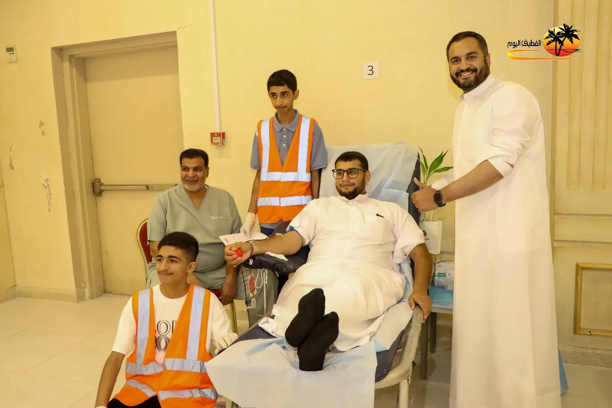 212 متبرعًا في ختام تبرع تؤجر بالملاحة