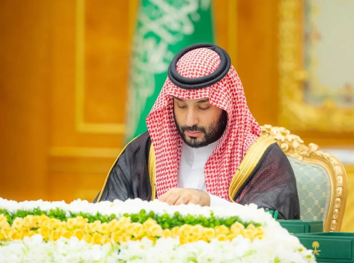 ولي العهد يرأس جلسة مجلس الوزراء