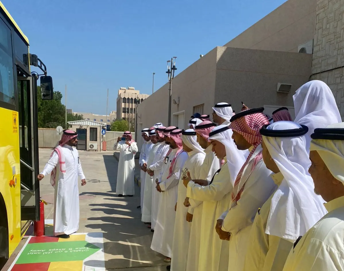 مدارس القطيف تخضع لبرنامج تدريبي لمعايير الأمن والسلامة في الحافلات لنقل الطلبة
