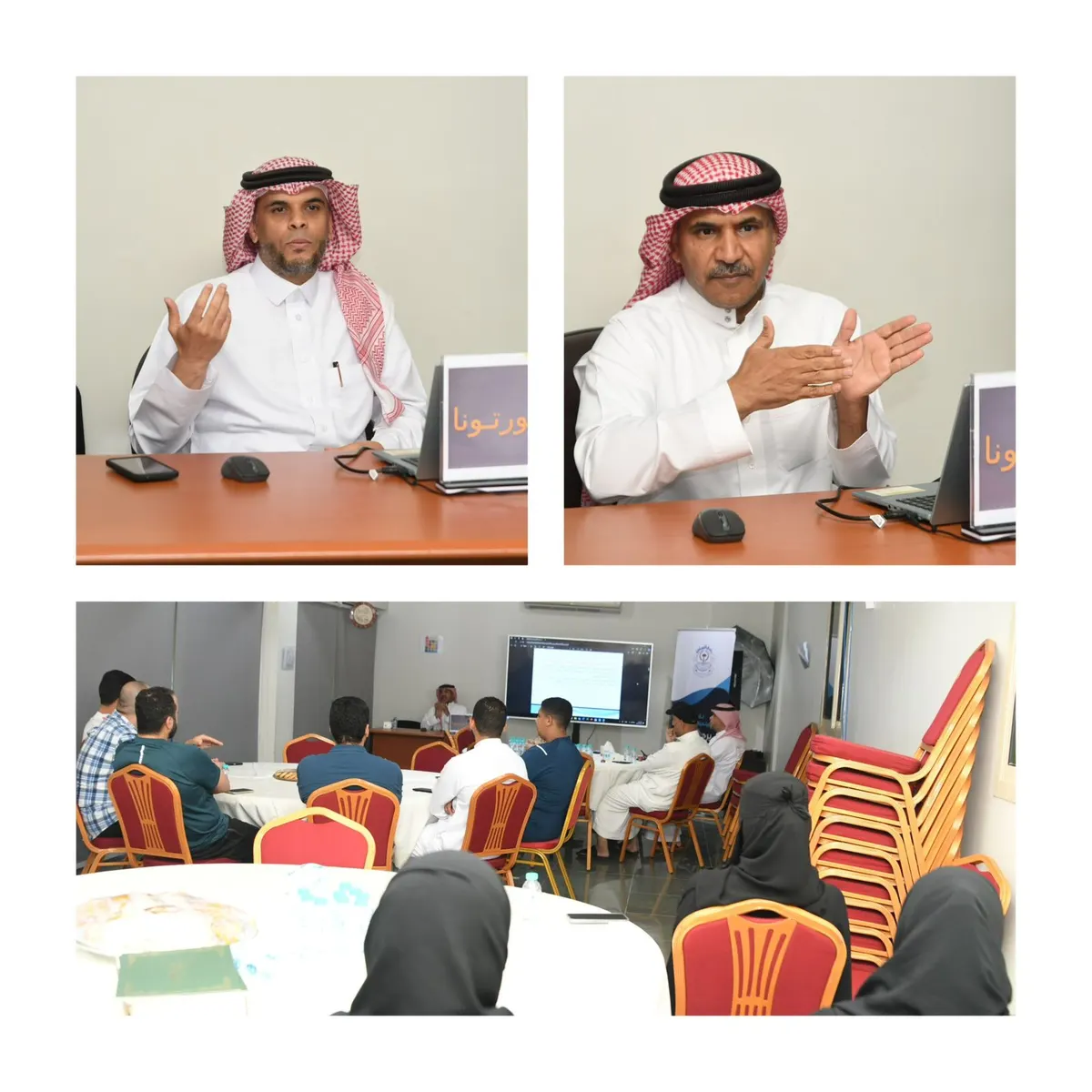 على مدى ساعة.. مشاركون يبحرون في عالم الأسماك على أرض نادي الخويلدية