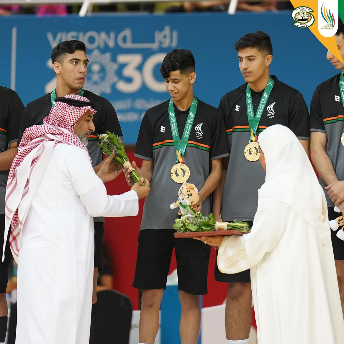 شباب يد النور يتوّجون بذهبية دورة الألعاب السعودية 2024