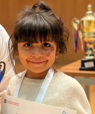 من أم الحمام.. الاتحاد السعودي يكرم «روز المرهون» لفوزها بمركز البطل في البطولة الوطنية للحساب الذهني المقامة في الرياض