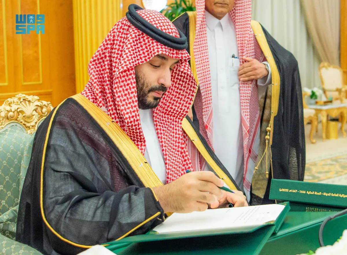 برئاسة سمو ولي العهد.. مجلس الوزراء يقرّ الميزانية العامة للدولة للعام المالي 2025م.. هنا التفاصيل