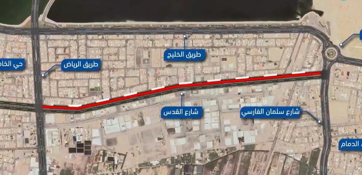 بدء تطوير الجهة الشرقية لشارع القدس بالقطيف.. وإغلاق جزئي ابتداء من الجمعة