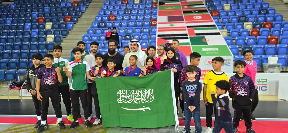 من جزيرة تاروت.. أبطال المنتخب يهدون الوطن 18 ميدالية في البطولة العربية للمنتخبات بالبحرين