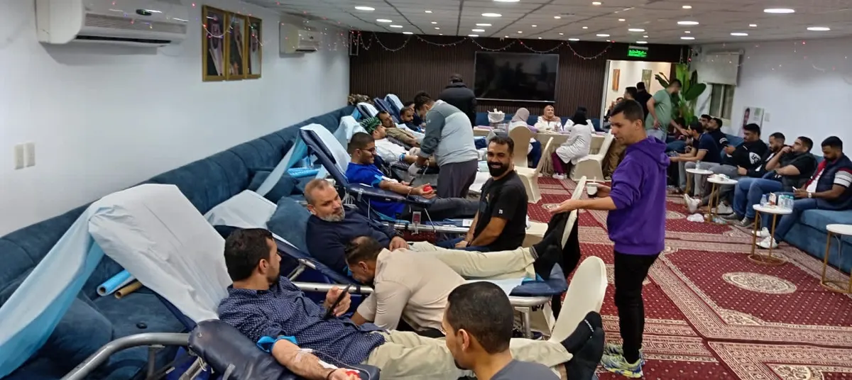 81 متبرعًا بالدم في ثاني ليالي «بجودك أحيا 9» في حلة محيش.. والحصيلة 137 كيس دم