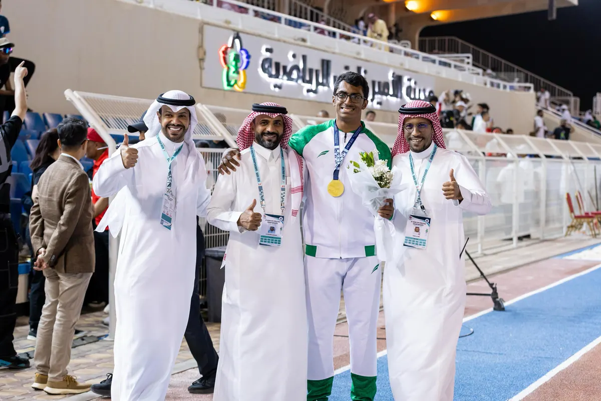 الزاير يهدي السعودية أول ذهبية في البطولة الآسيوية للناشئين لألعاب القوى