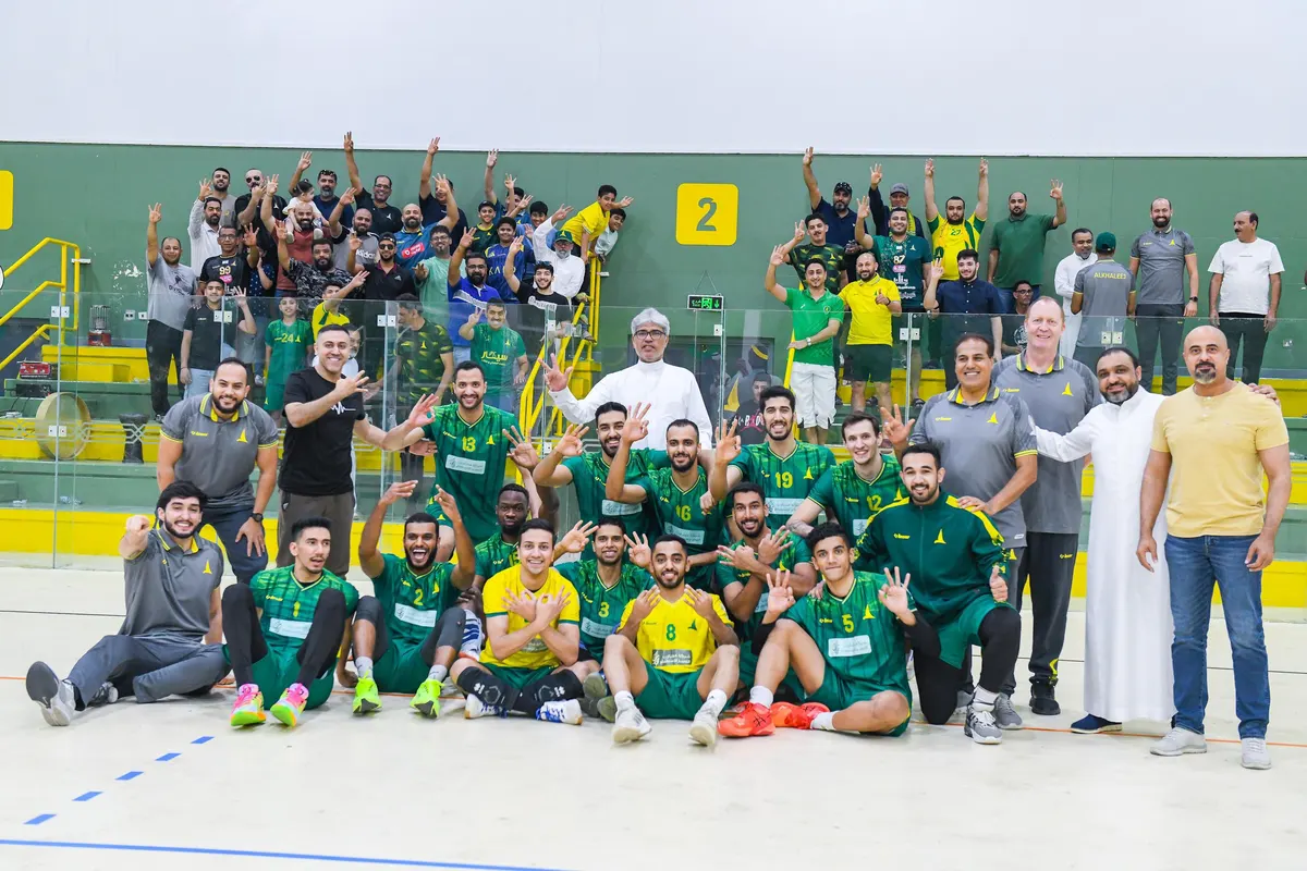 طائرة خليج سيهات تواجه النصر في نهائي كأس النخبة بجدة
