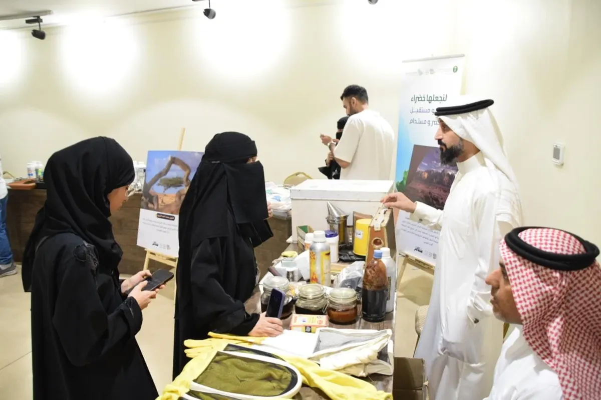 «عيش صح» تشعل رامس العوامية إبداعًا.. وتمزج الوعي الصحي بروح الفن والبيئة