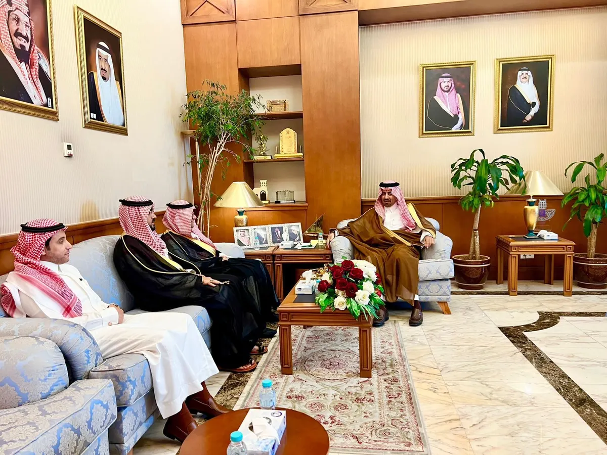 خلال لقائه بمدير عام إدارة التنمية الشبابية.. محافظ القطيف يبحث آفاق التمكين واستثمار الطاقات الشابة