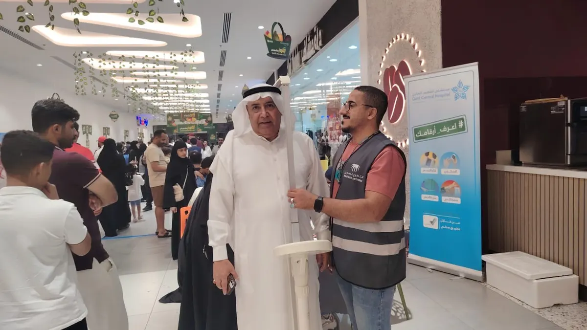 بين عربات التسوق وجهاز الضغط.. سيهات تكشف 823 رقمًا صحيًا في يومين