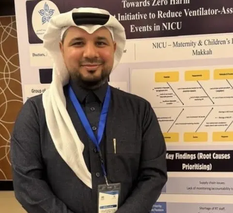 من أم الحمام.. إبراهيم العبدالعال يحصد جائزة أفضل ممارس للرعاية التنفسية لحديثي الولادة لعام 2025