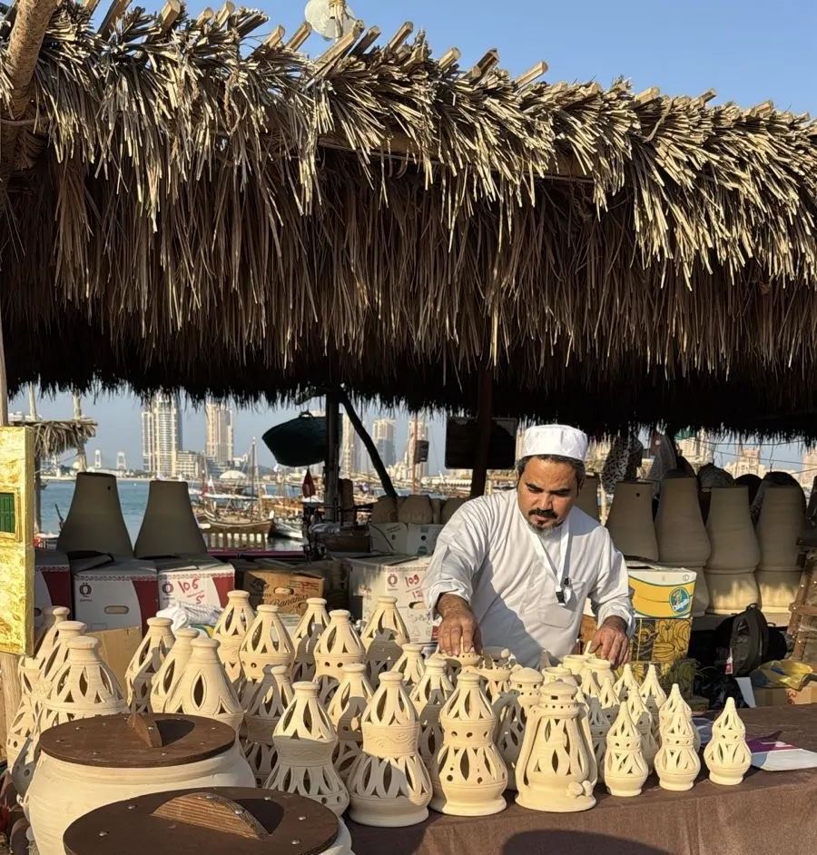 في كتارا قطر.. حرفيو القطيف يحضرون ذاكرة الخليج في مهرجان المحامل التقليدية