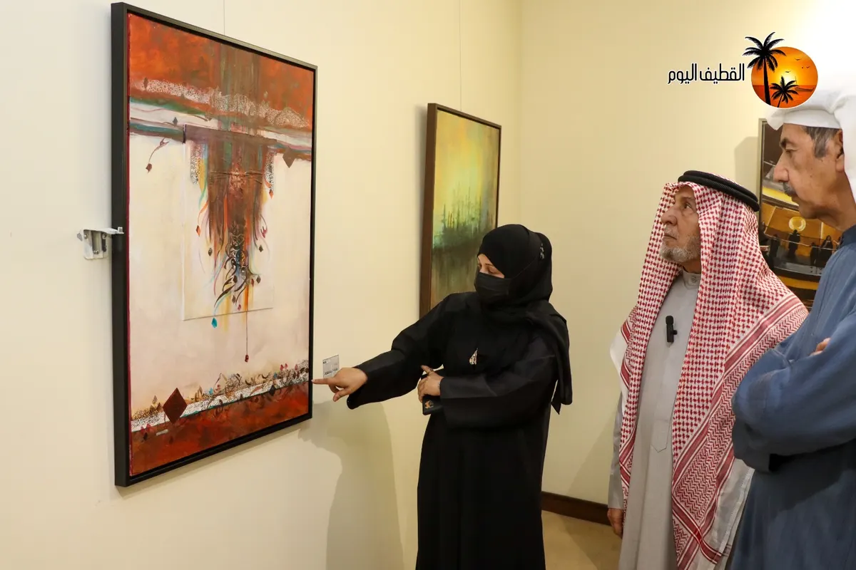 عبر «مساحة مفتوحة للتأمل»… فايزة المسعود ترسم هدوءها البصري في وسط العوامية
