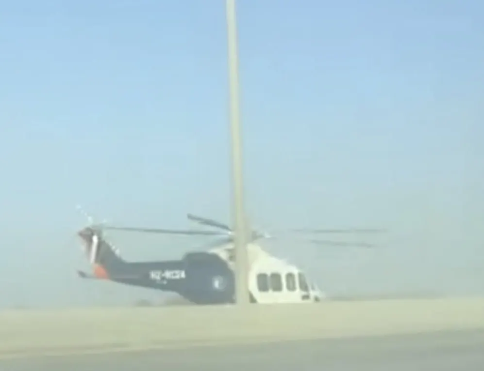 حادث مروري على طريق الجبيل–الظهران بالقطيف وتدخل الإسعاف الطائر لنقل حالات