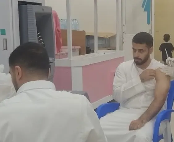 في حلة محيش.. جرعات الوقاية تسبق الرحلة المباركة لحجاج بيت الله