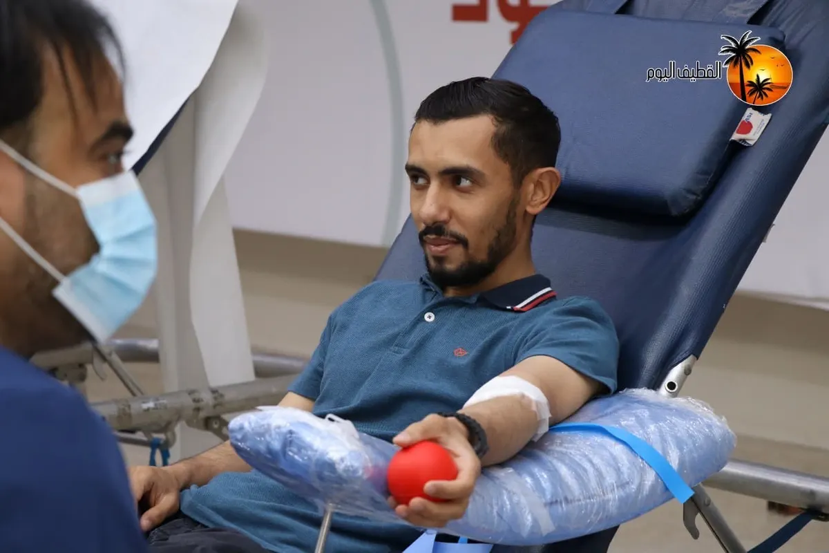 في أم الحمام.. 169 متقدمًا للتبرع بالدم في انطلاقة «نِعْمَ الجود 19» للرجال.. والعطاء يتواصل حتى الخميس