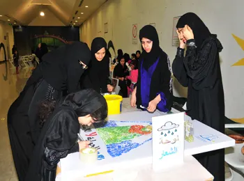 5000 زائر وزائرة في اختتام ملتقى الإنتاج الأسري الرابع بالقطيف
