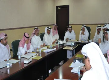 اعضاء المجلس البلدي الجديد والسابق في ضيافة منتدى الوسطية بصفوى