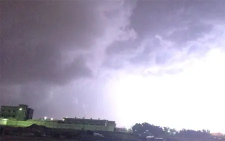 زخات رعدية من المطر خلال الساعات المقبلة على الشرقية