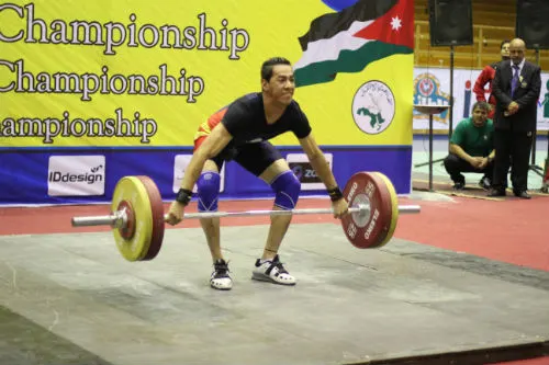 الترجي بطلا لرفع الأثقال