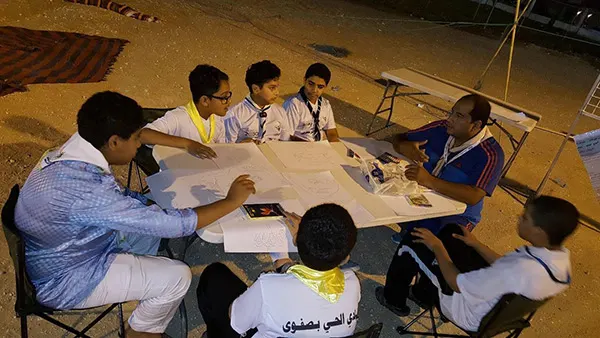 نادي الحي بالقطيف يختتم مسابقاته الرياضية والثقافية لشهر رمضان