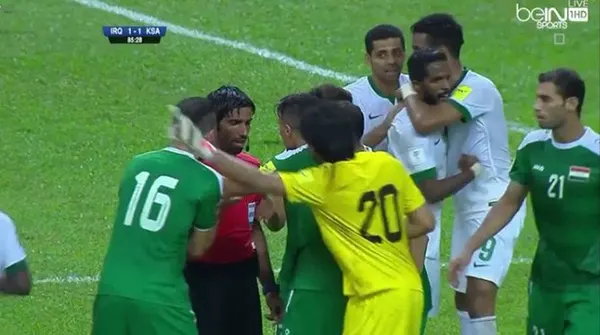 بعد الفوز على العراق.. الأخضر يضرب موعدا مع مونديال روسيا
