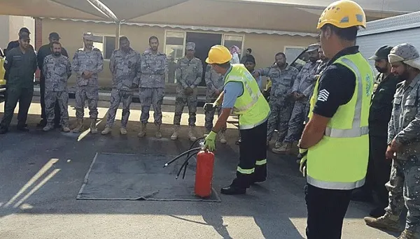تدريب 80 ضابطًا وفردًا بحرس الحدود على المخاطر