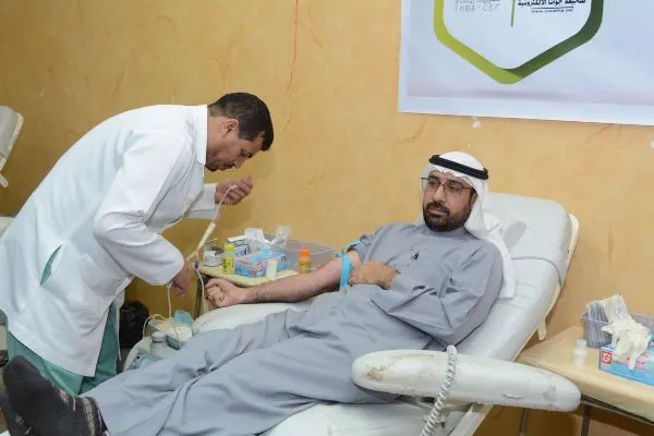 الحليلة.. بنك الدم يكتفي بحصيلة التبرع من حملة «إنقذ غيرك بدمك»