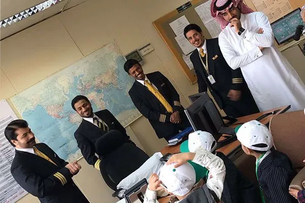 أطفال «تنمية القطيف» يتعرفون على إجراءات السفر في مطار الدمام