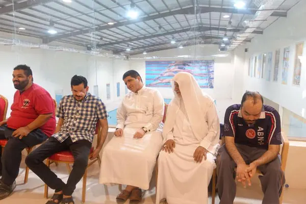 «مكفوفي القطيف» يتعرفون على نادي الشرقية ويمارسون الرياضة بالدمام