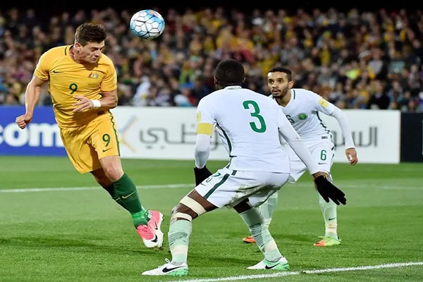 أستراليا تحقق فوزا ثمينا على السعودية في تصفيات مونديال روسيا