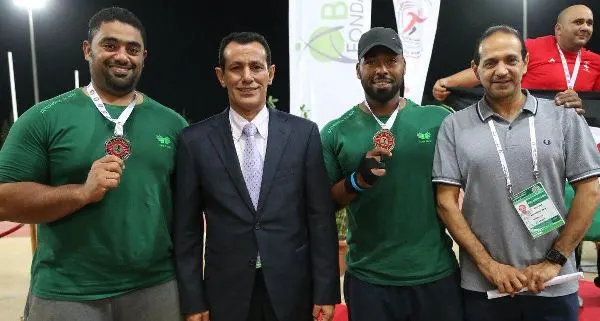 المنتخب السعودي ينتزع أول ميداليتين في البطولة العربية بتونس