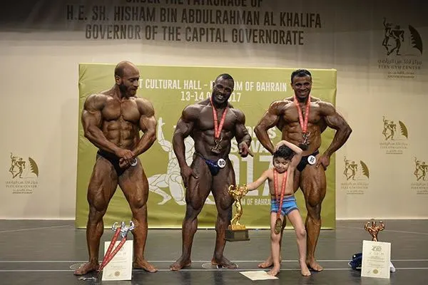 لاعبو الأحساء يشاركون في بطولة كمال الأجسام بالبحرين