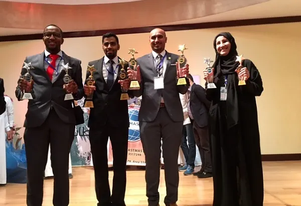 ملتقى التوستماسترز للمنطقة «58» تكشف أسماء الفائزين لمسابقة الخطابة