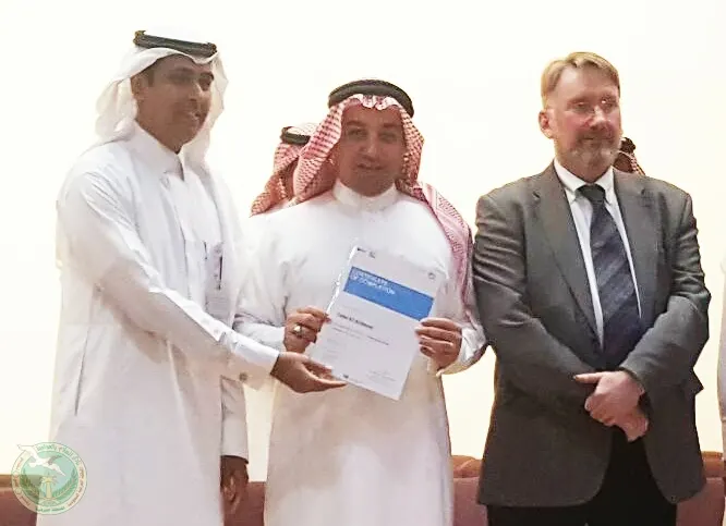 النمر يحصل على شهادة المجلس البريطاني للقيادات الرياضية الشابة بالمملكة