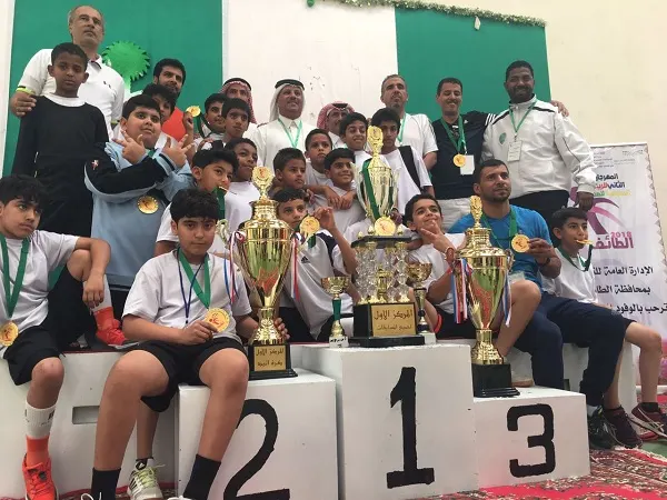 تعليم القطيف يقود الشرقية للمركز الأول في مهرجان الرياضة بالطائف