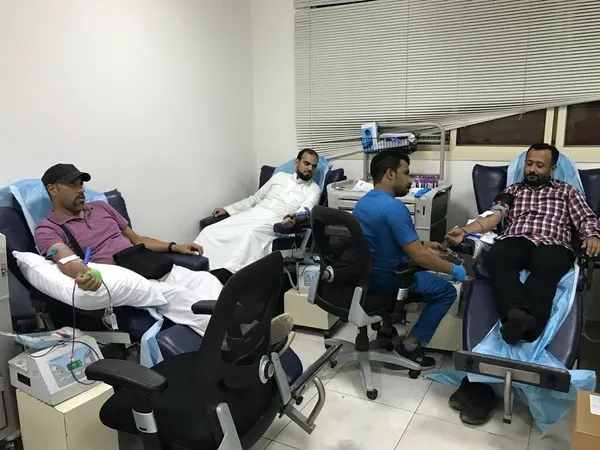 بعد معرض «بهجة».. ضوئي القطيف يُبهج المرضى بحملة تبرع بالدم