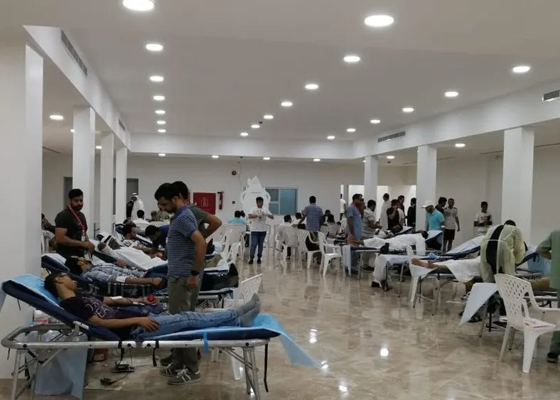 281 متبرعًا في أختتام حملة التبرع بالدم «دمك حياة 2» بتاروت
