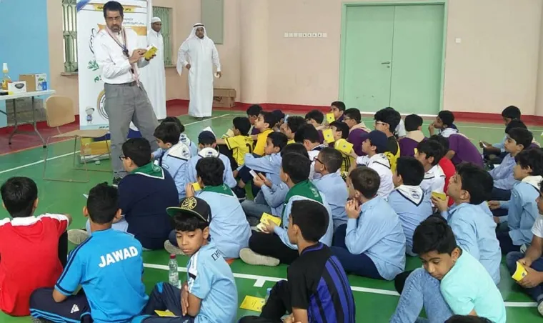 ستون طالبا في معسكر الشبل الخلوي بالقطيف