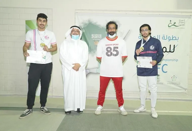 مبارزة الهدى تعانق الذهب وتظفر ببطولة المملكة لسيف الإيبيه والسابر