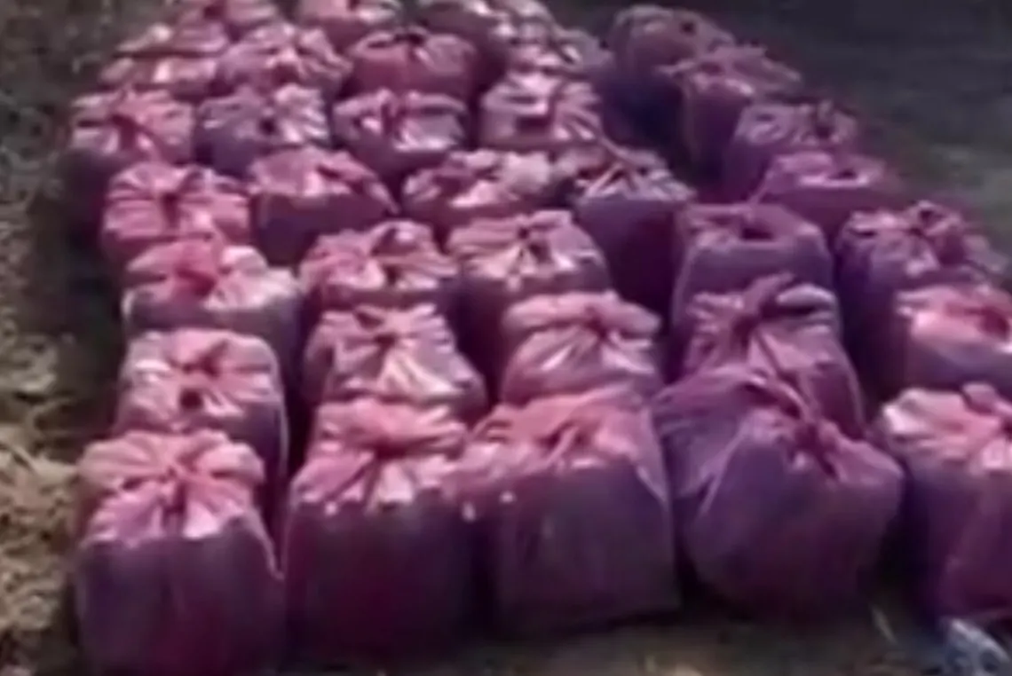 بالفيديو.. ضبط مصنع خمور داخل مزرعة في صفوى