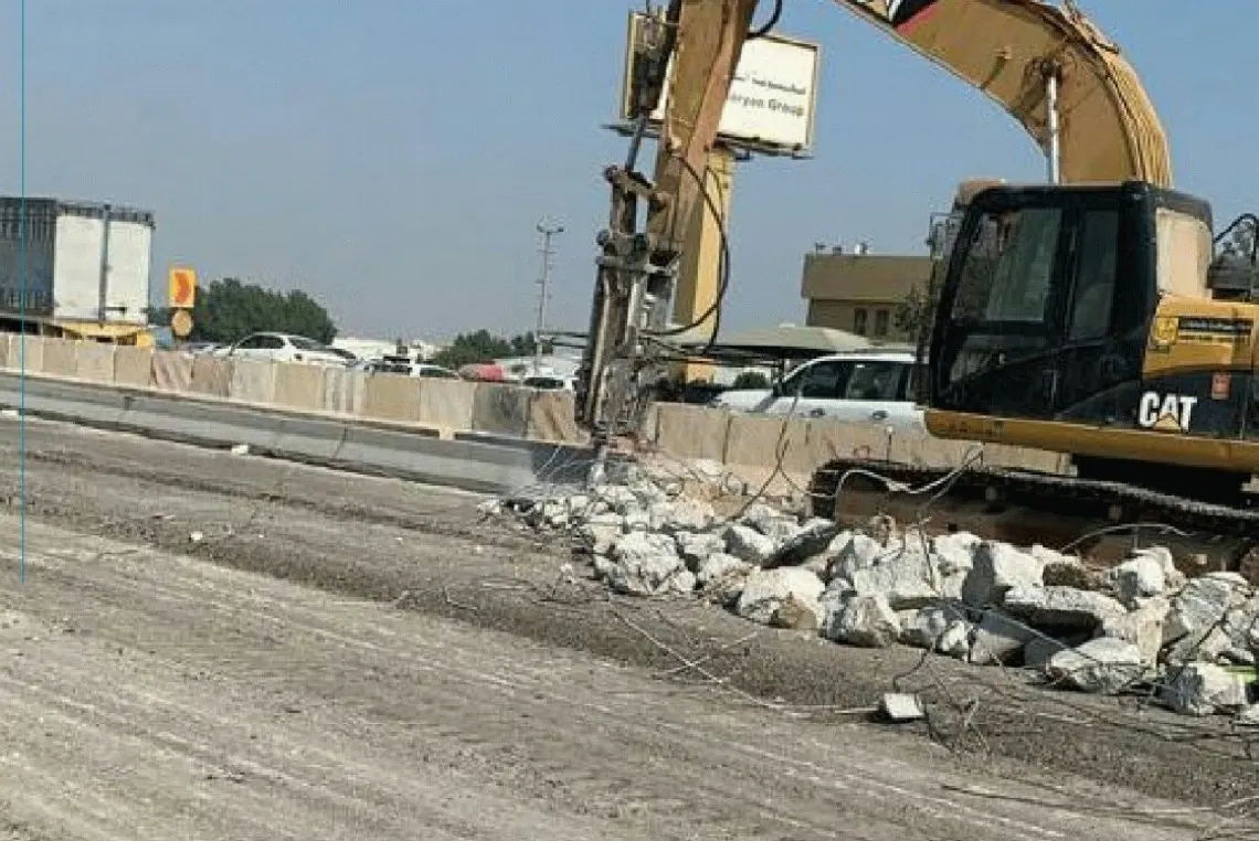 القطيف.. بدء الأعمال بجسر تقاطع مدخل النابية مع «أبو حدرية السريع»