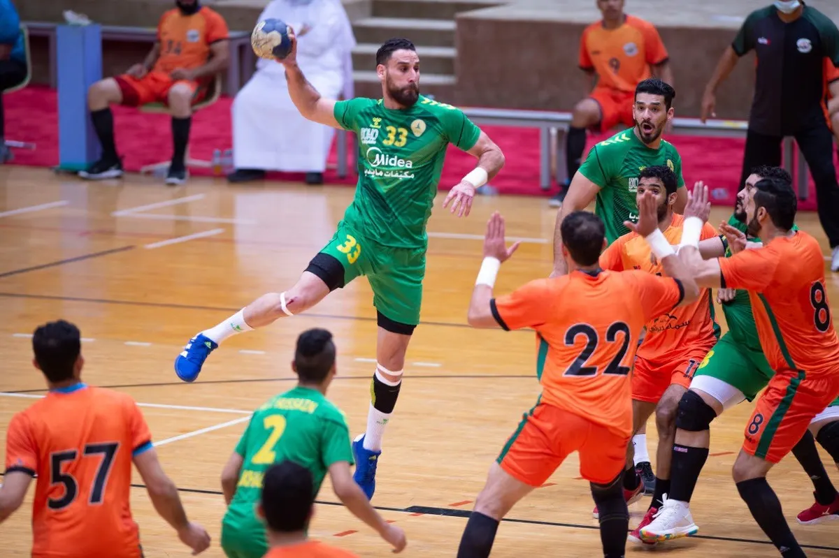 الخليج ومضر يتأهلان إلى نهائي كأس الأمير سلطان بن فهد لكرة اليد