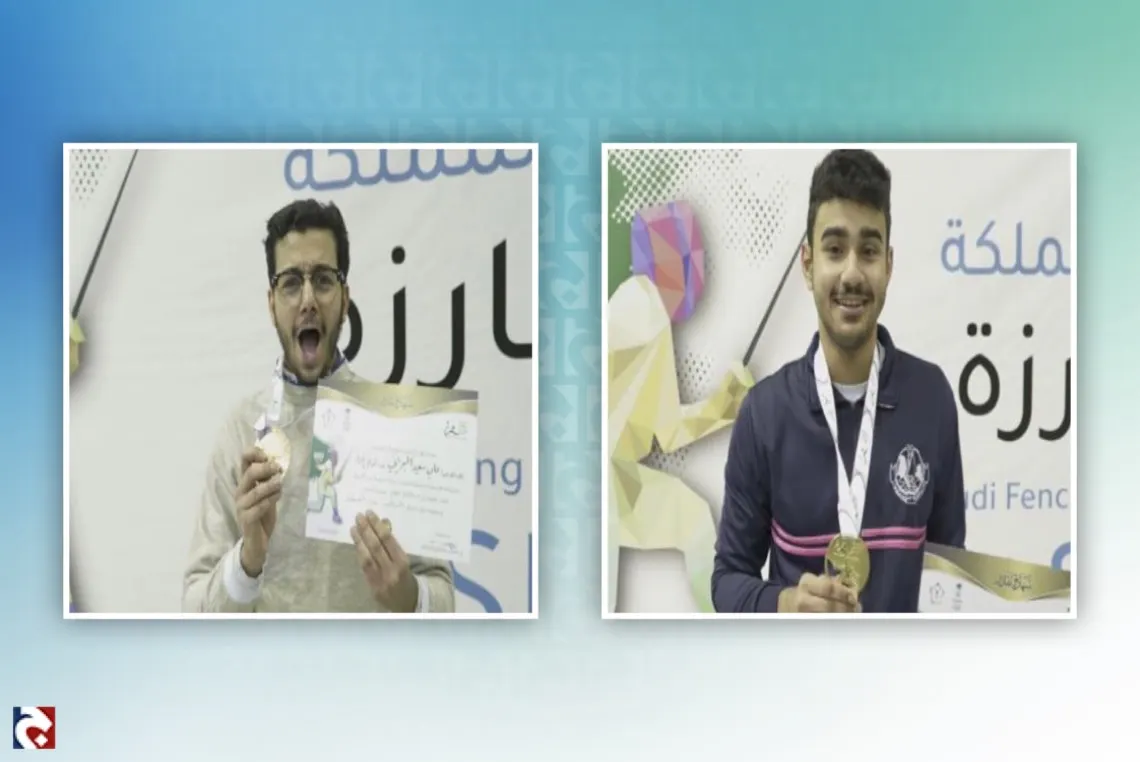 نادي الهدى يحصد الذهب في بطولة المملكة للمبارزة