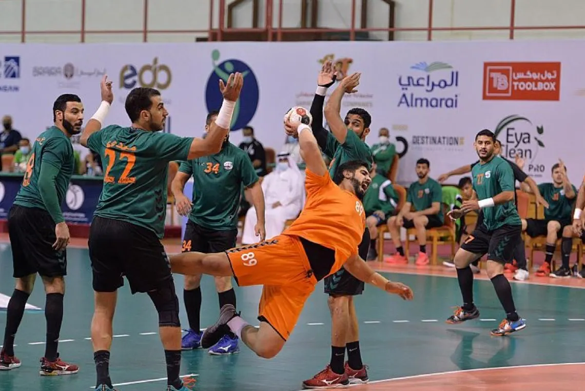 الوحدة والنور ينتصران على الخليج ومضر في ثاني أيام بطولة نخبة اليد السعودية