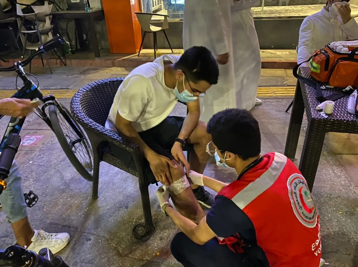الشرقية.. متطوعو ”الهلال الأحمر“ ينفذون 4413 ساعة عمل