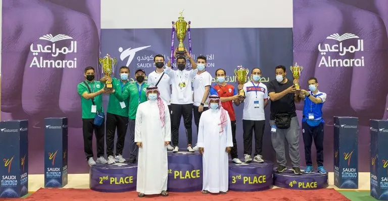ناشئو تايكوندو السلام يحقق فضية بطولة المملكة على كأس الأبطال