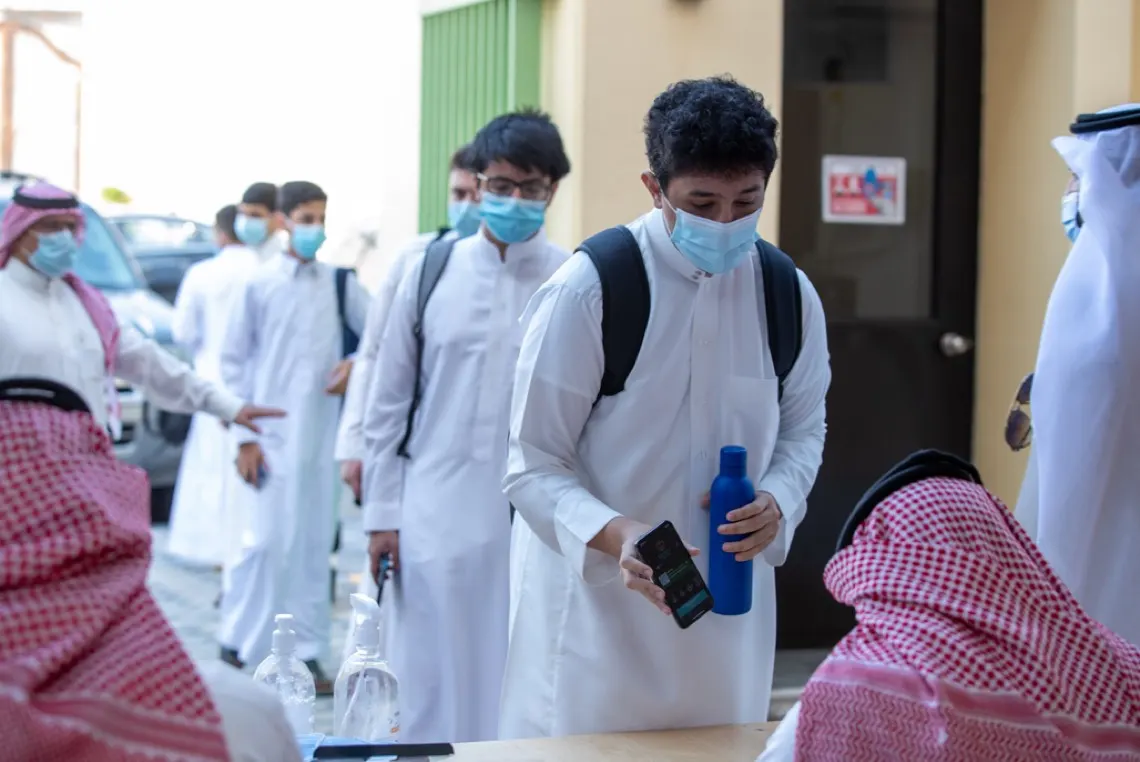 «التعليم»: تحصين 90,5% من الطلاب و96,92% من المعلمين